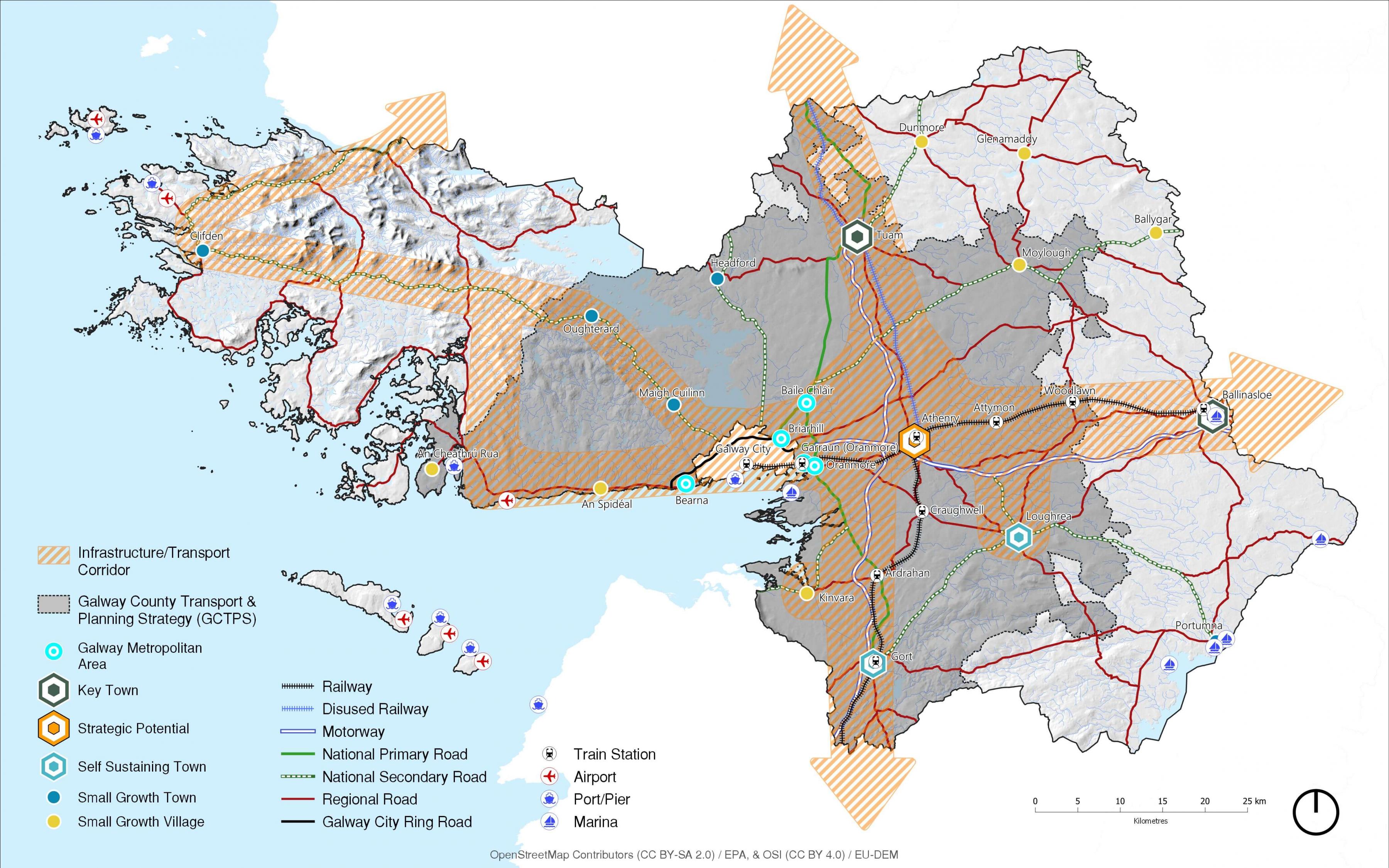 Map of Transport Network