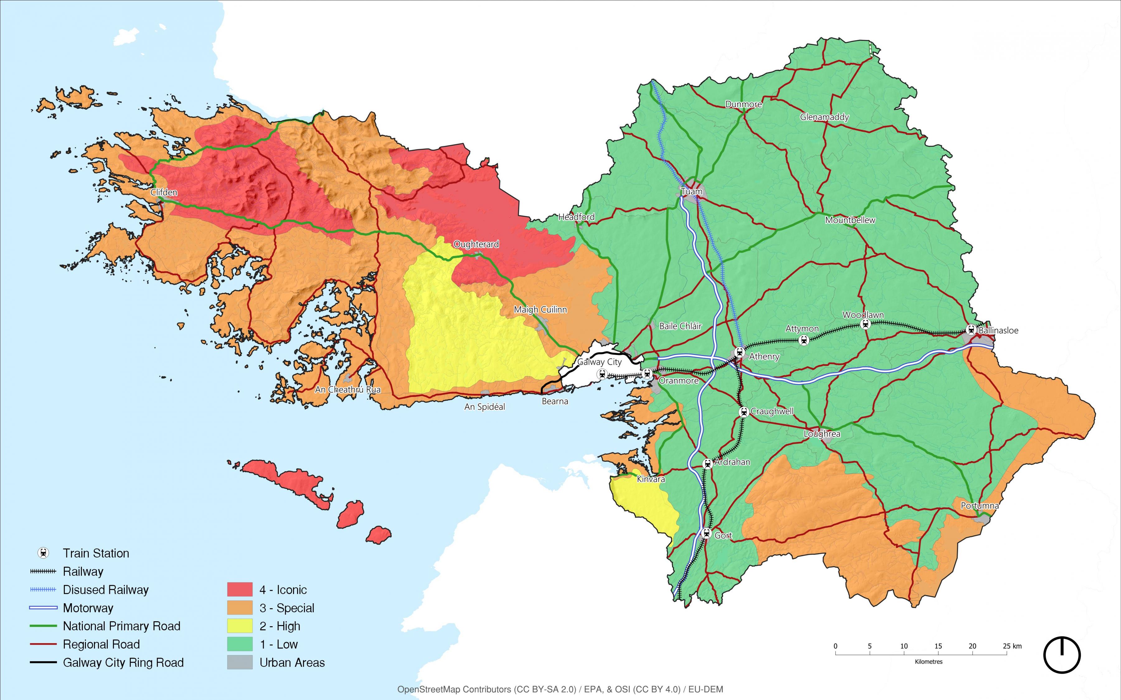 Landscape Sensitivity Map
