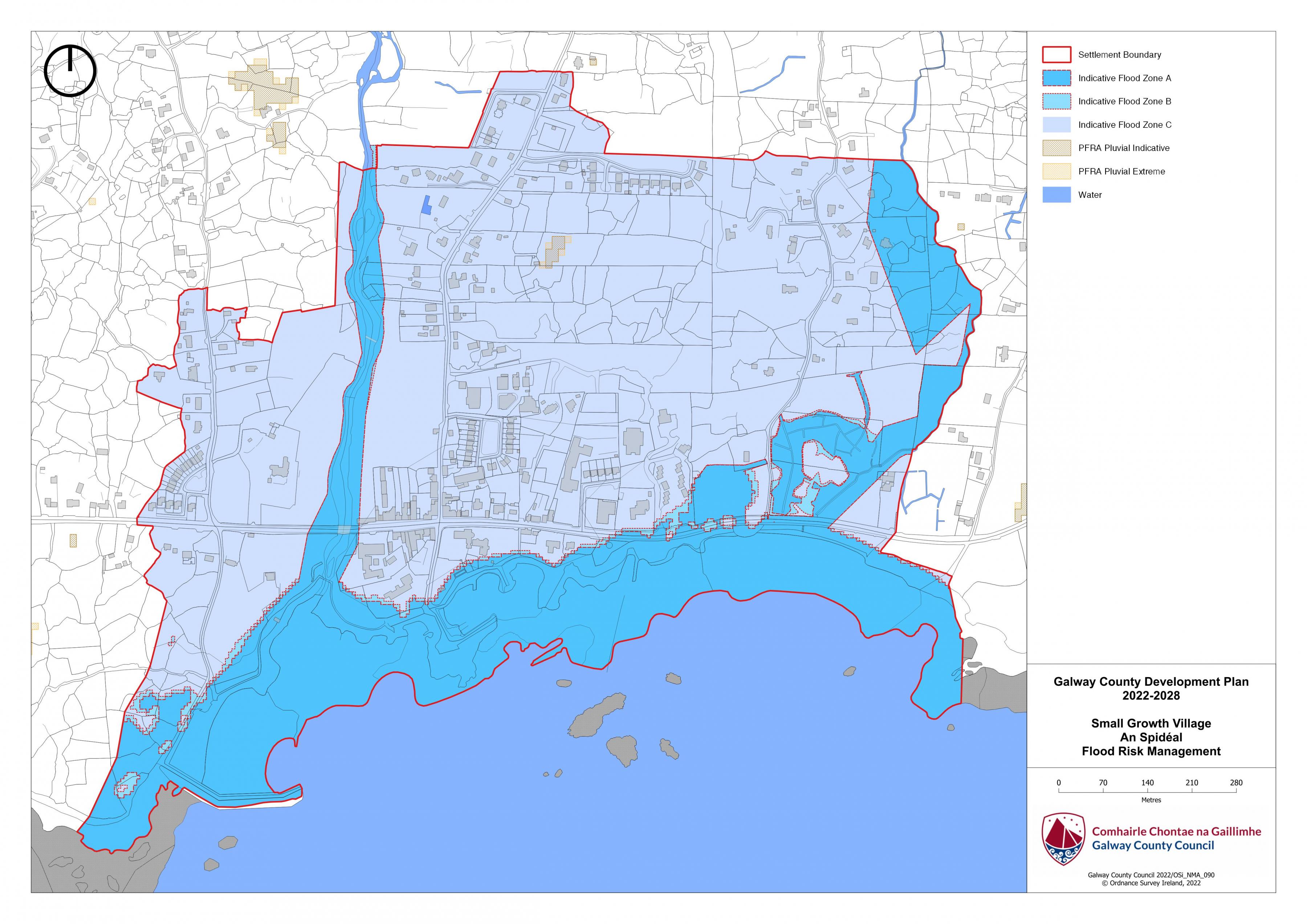 An Spidéal Flood Risk Management Map