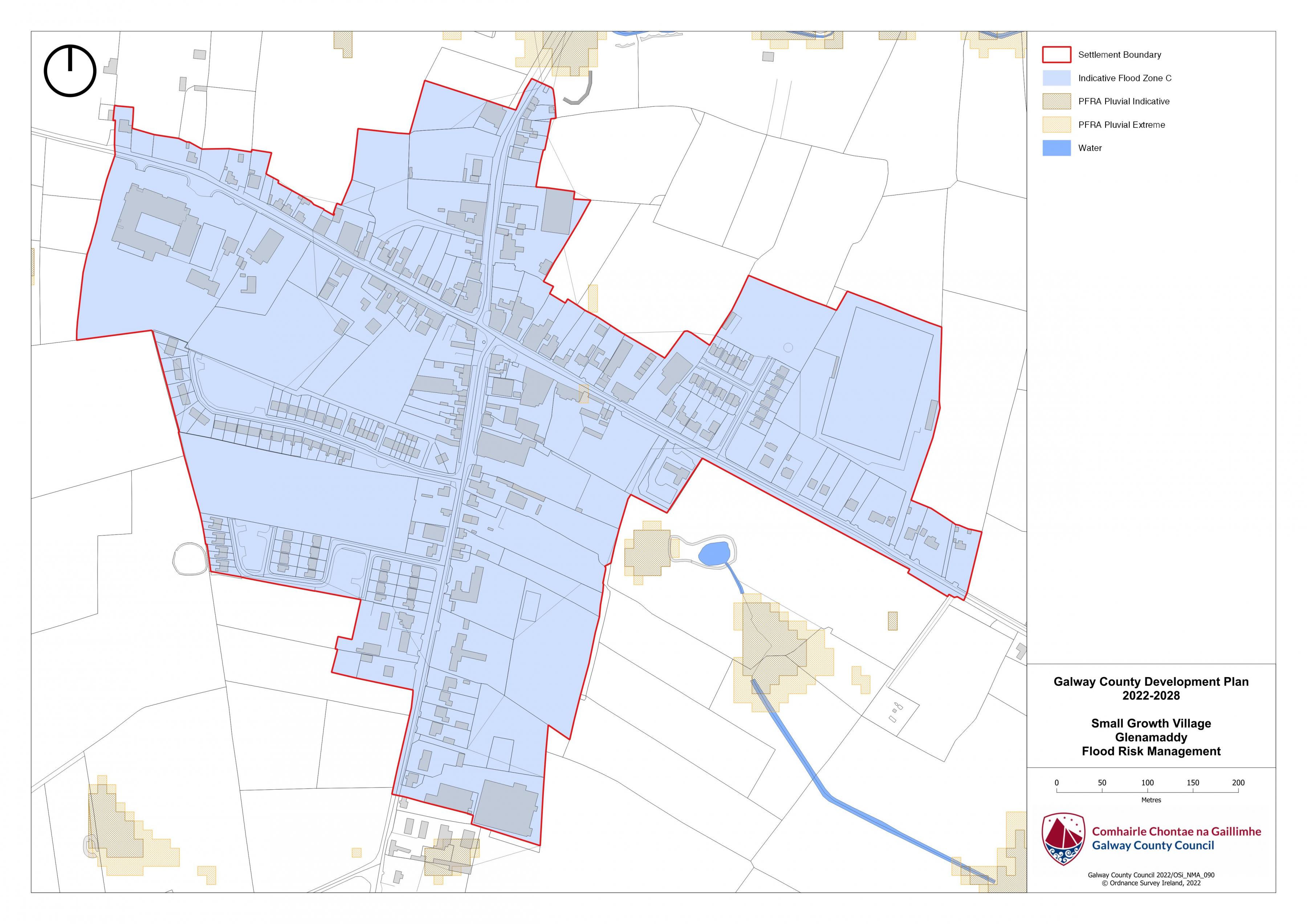 Glenamaddy Flood Risk Management Map